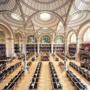 Bibliothèque BNF Salle Labrouste